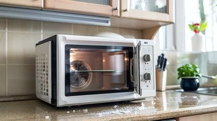 Microwave repair service for residential home appliance